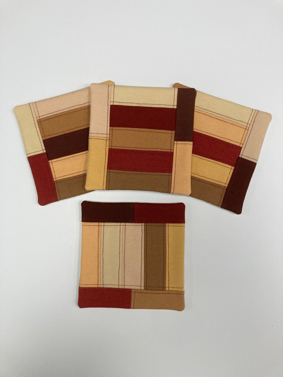 Canvas Coasters - Set of 4