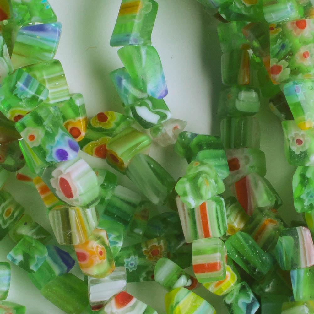 Glass Chip Beads