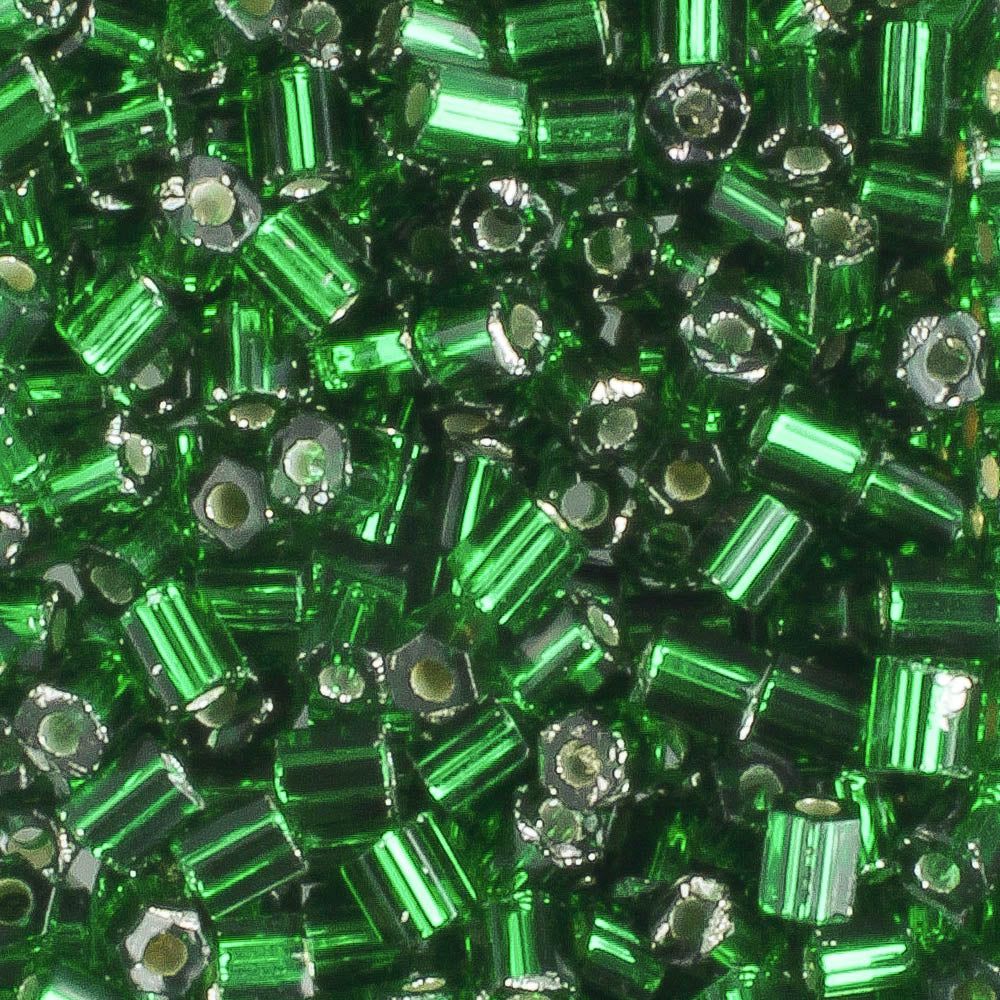8/0 Hex S/L Green - 10 grams