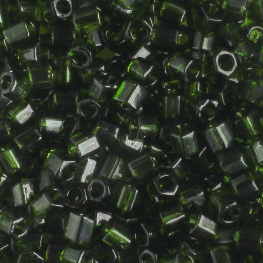 8/0 Hex Dark Olive - 10 grams