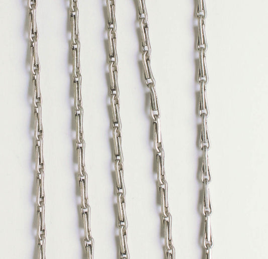 Antique Silver Chain - foot
