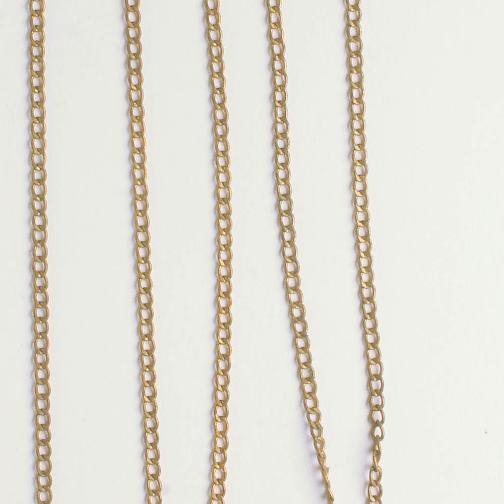 Antique Gold Chain - foot