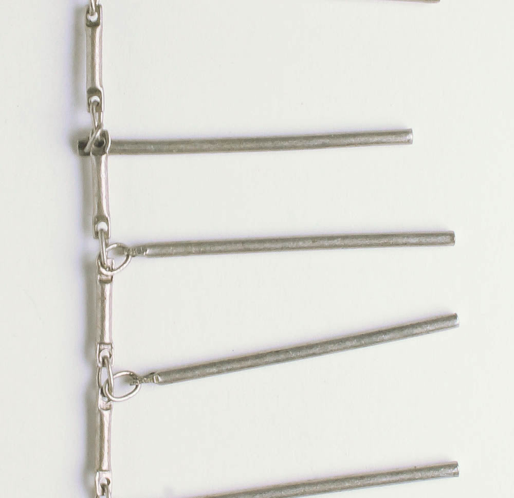 Antique Silver Chain - foot