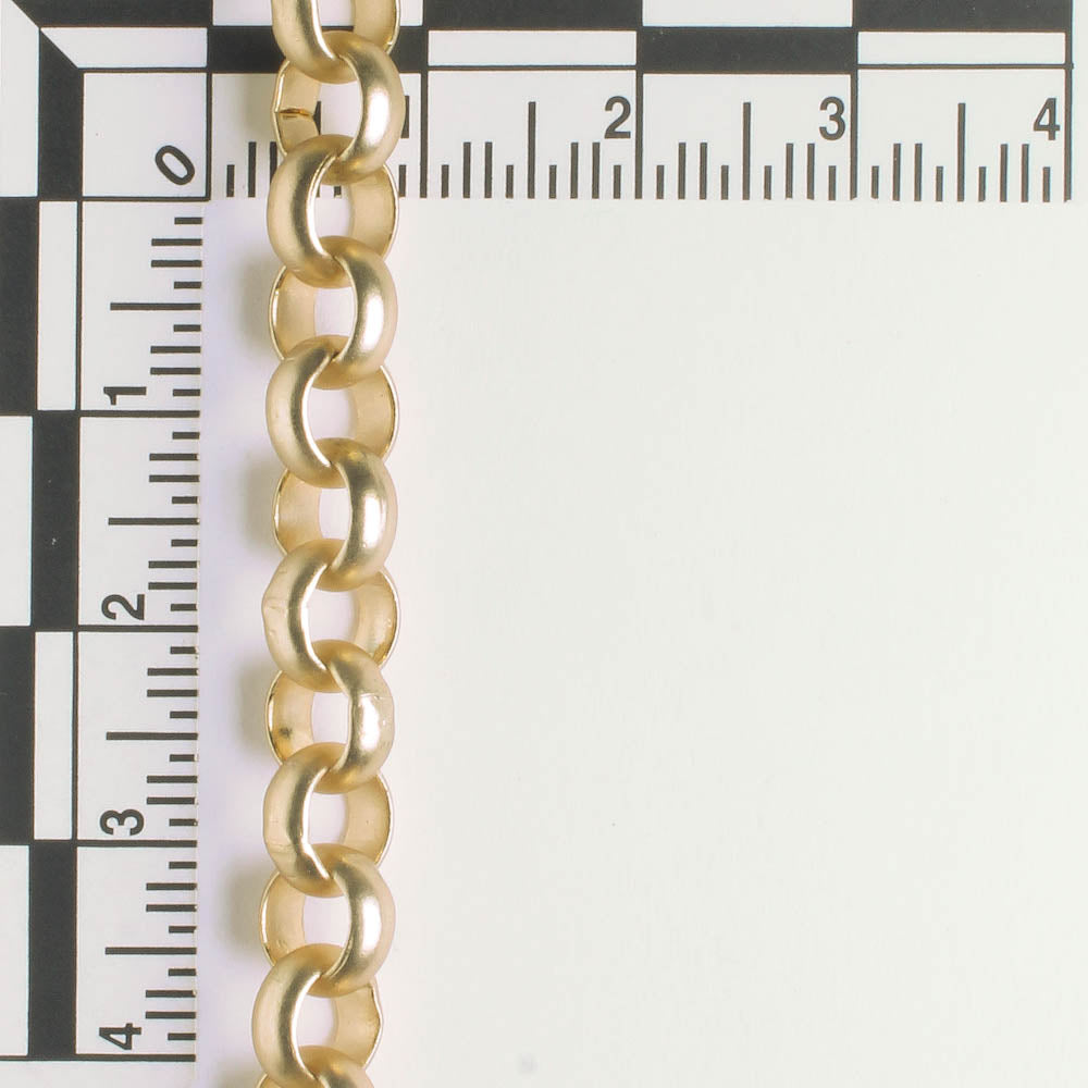 Matte Gold Chain - foot