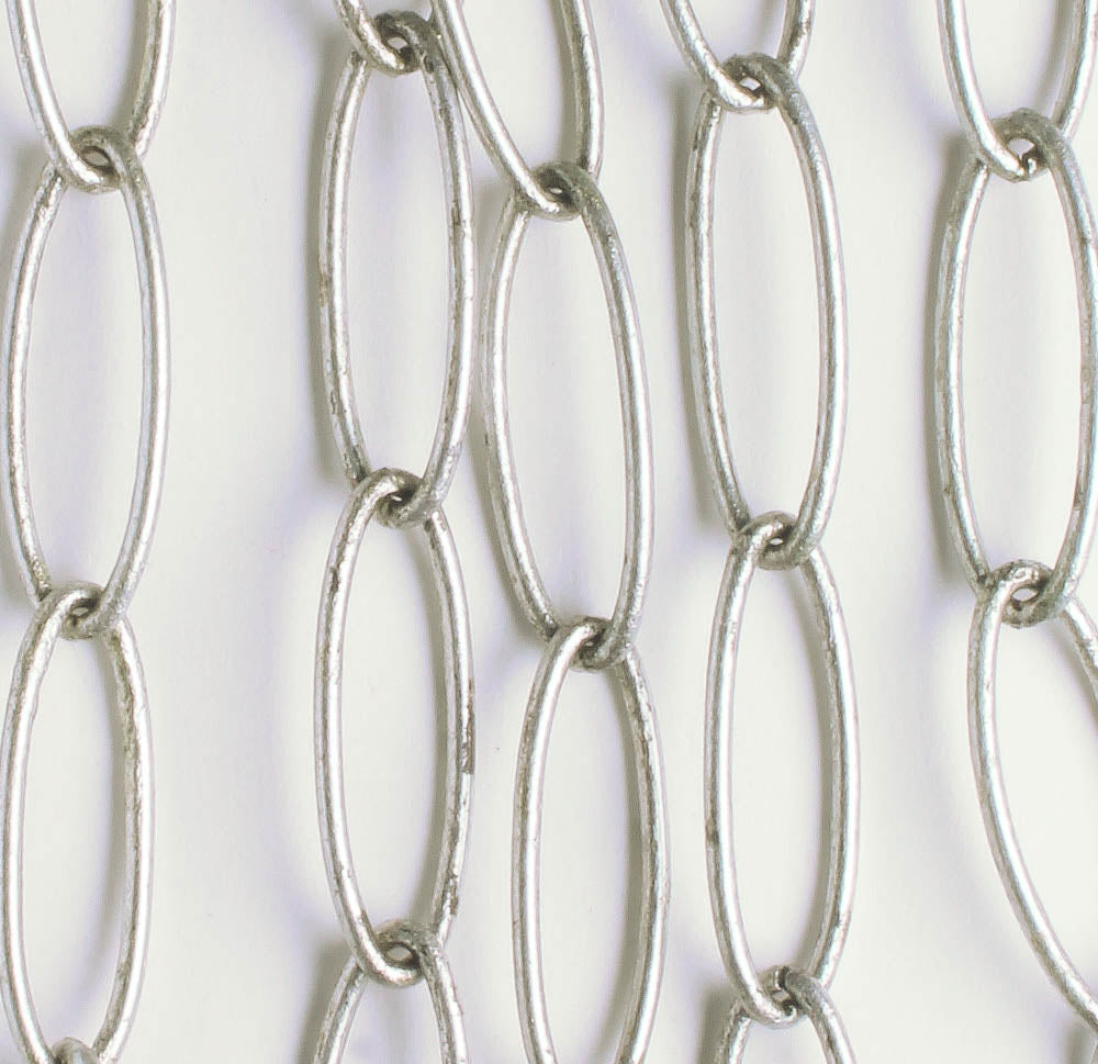 Antique Silver Chain - foot
