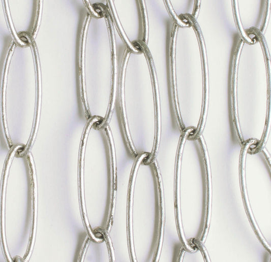 Antique Silver Chain - foot