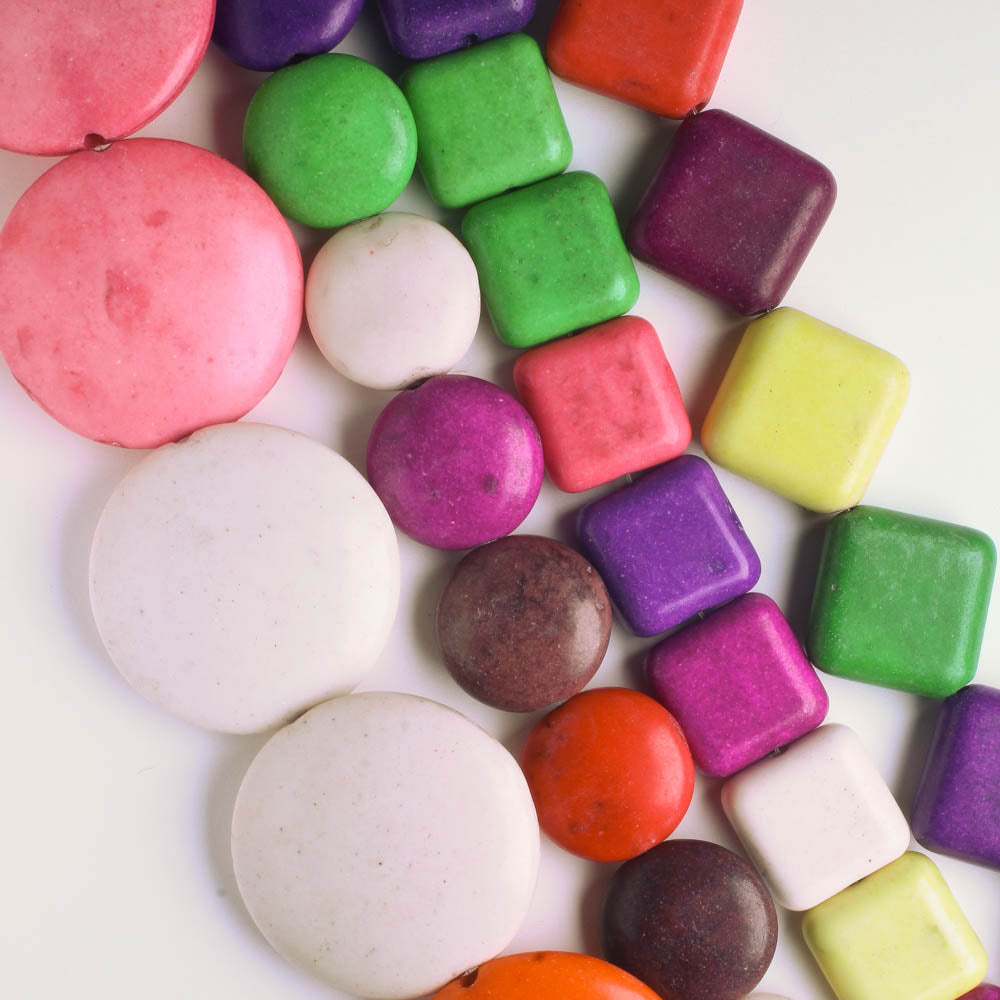Dyed Howlite Beads