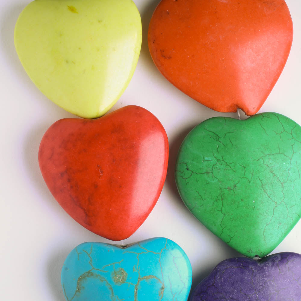 Dyed Howlite Beads