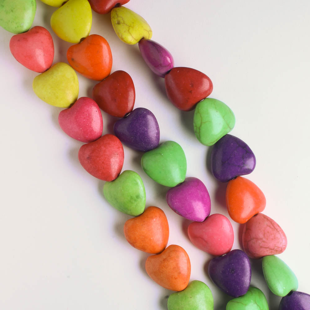 Dyed Howlite Beads