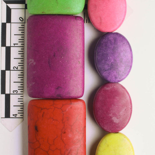 Dyed Howlite Beads