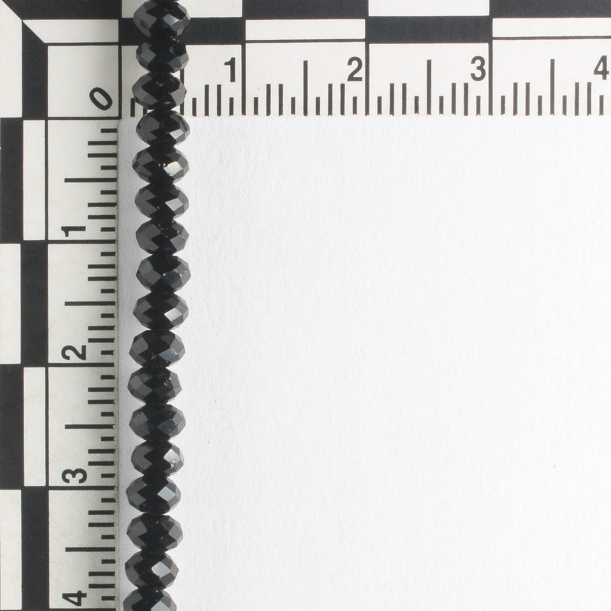 Chinese Crystal Rondelles - 8" strand
