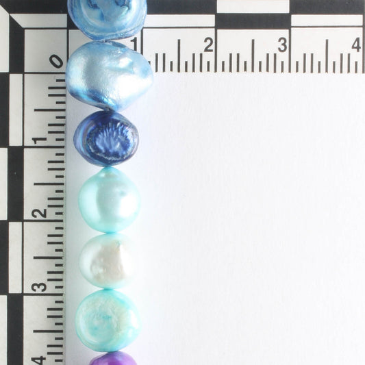 Freshwater Pearls - Dyed - 8" strand