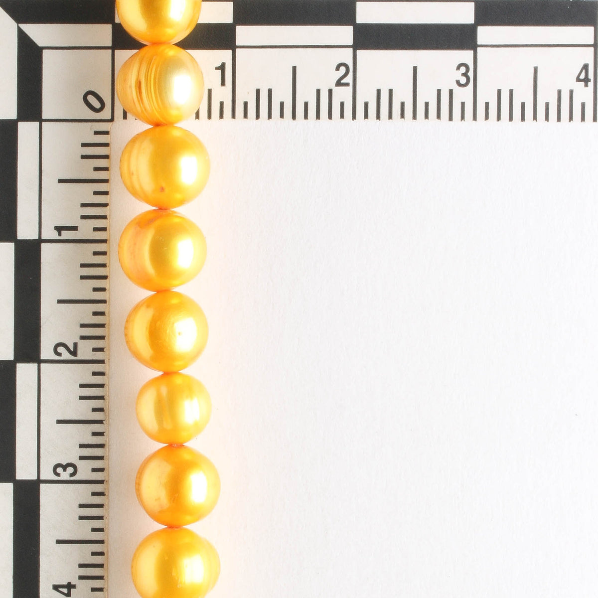 Freshwater Pearls - Dyed - 8" strand