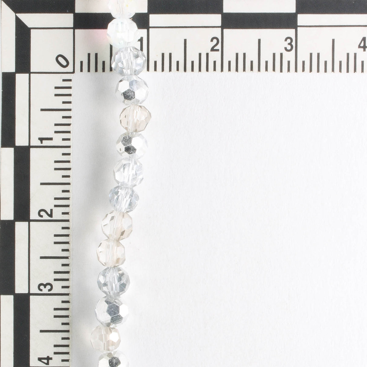 Chinese Crystal Rounds - 8" strand