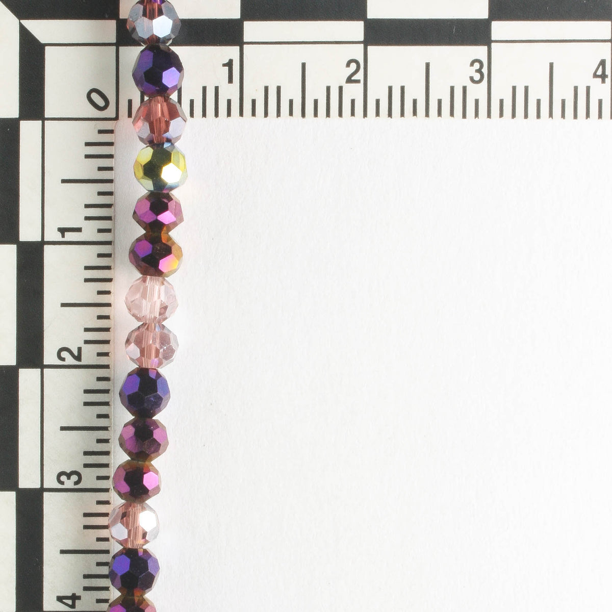 Chinese Crystal Rounds - 8" strand