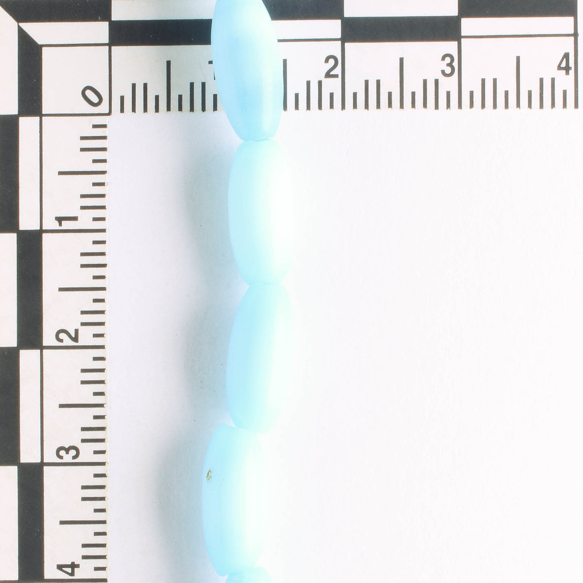 13mm x 6mm Cat's Eye Glass - 8" strand