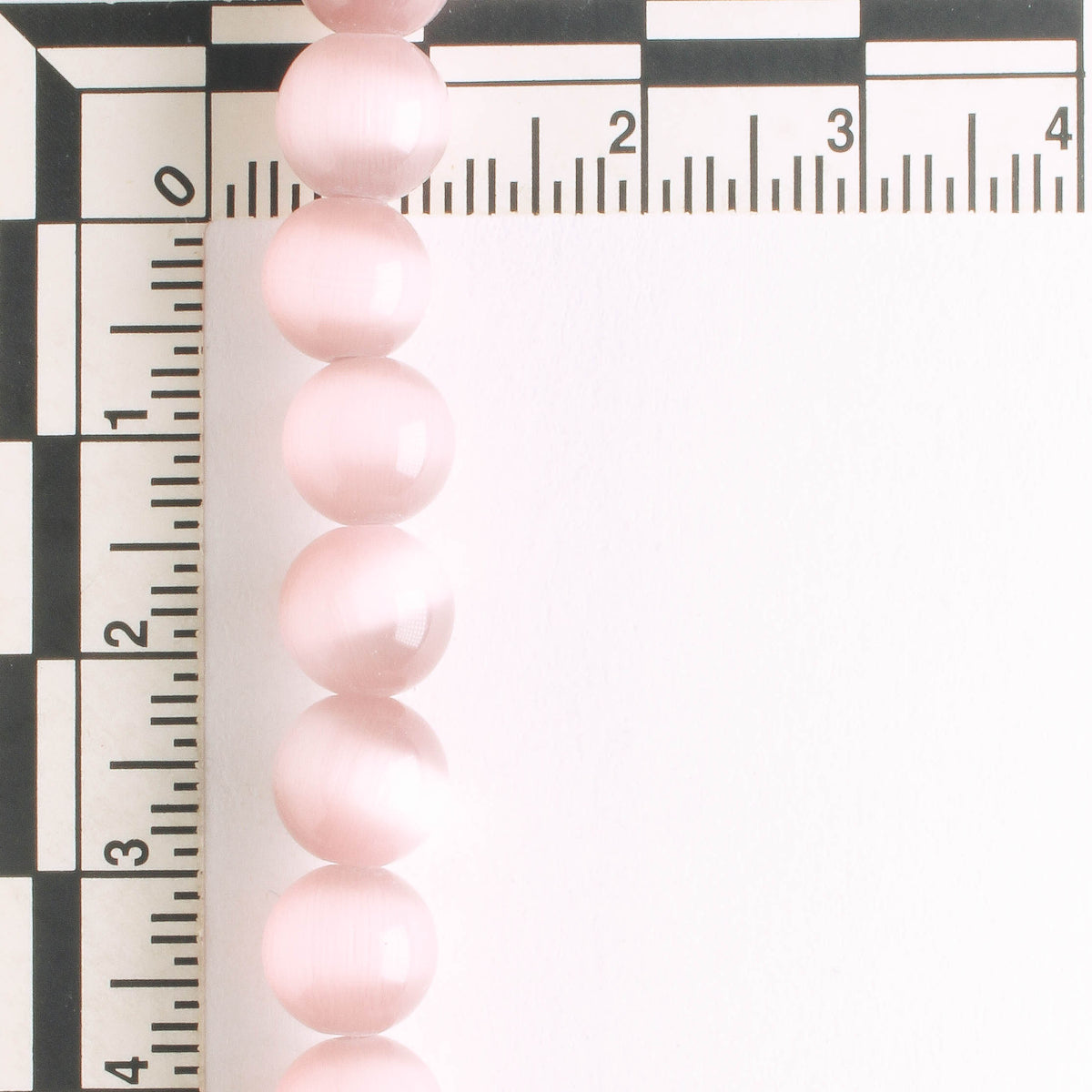 6mm Cat's Eye Glass - 8" strand