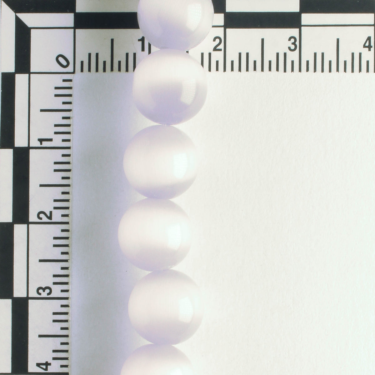 10mm Cat's Eye Glass - 8" strand