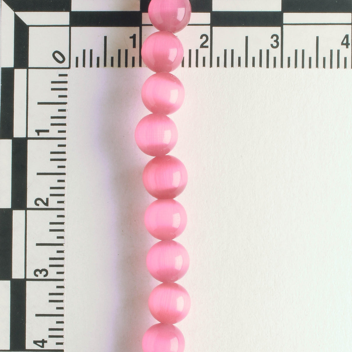 6mm Cat's Eye Glass - 8" strand