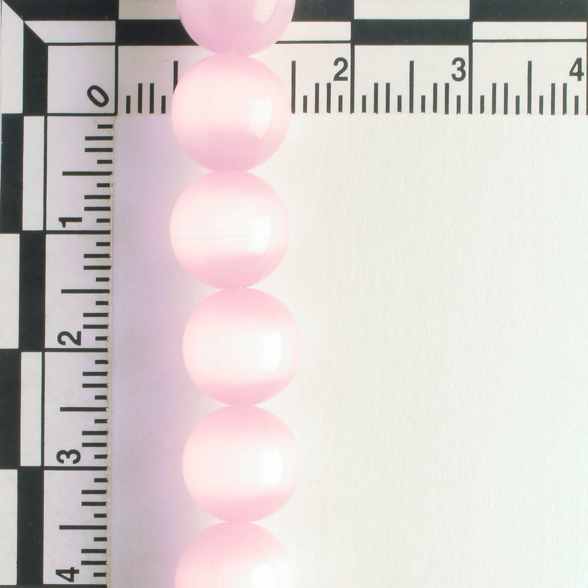 10mm Cat's Eye Glass - 8" strand