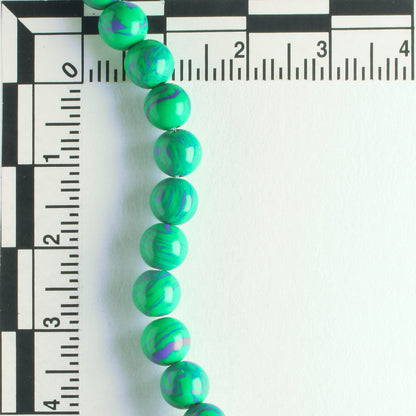 Imitation Azurite-Malachite - 8" strand