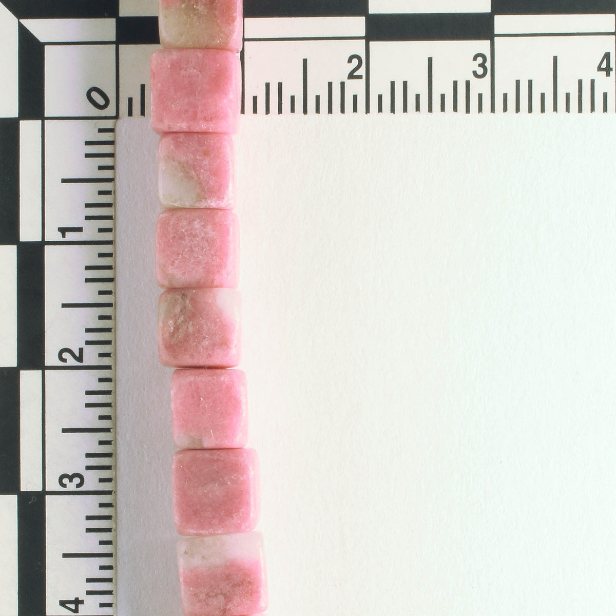 Rhodonite - 8" strand