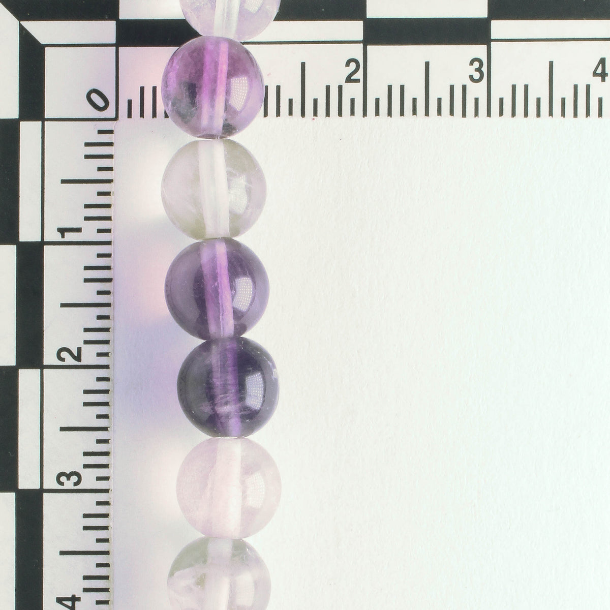 Rainbow Flourite - 8" strand