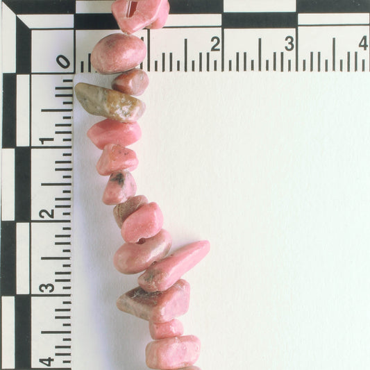 Rhodonite - 8" strand
