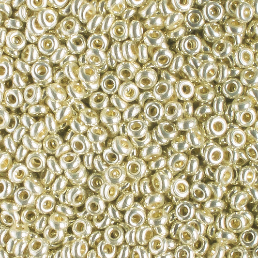 11/0 Demi Round PermaFinish Matte Aluminum - 10 grams