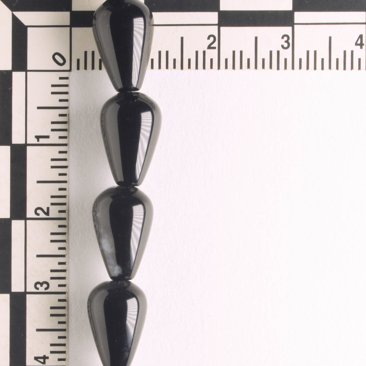 Black Agate - 8" strand
