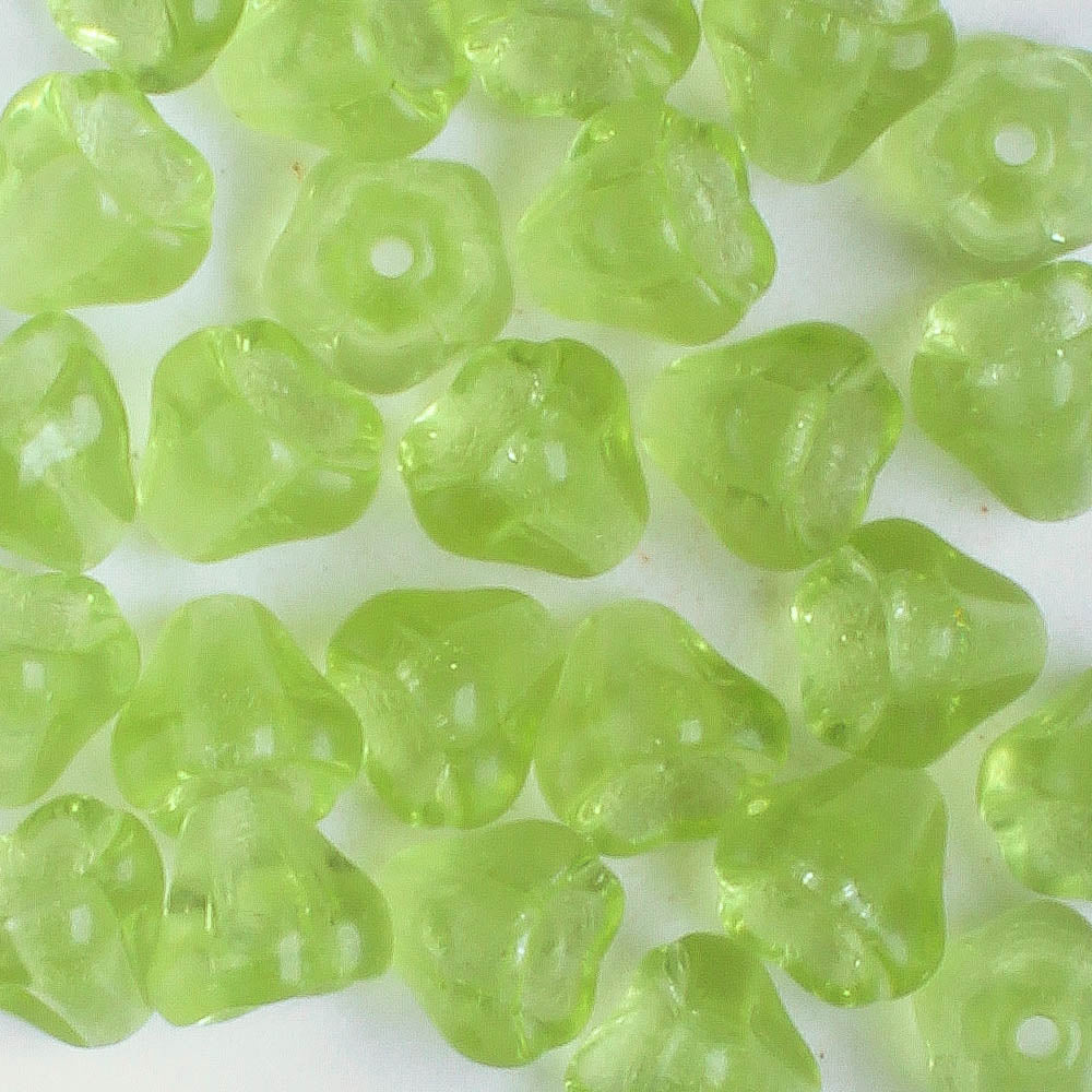 5x6mm Bell Flower - Green