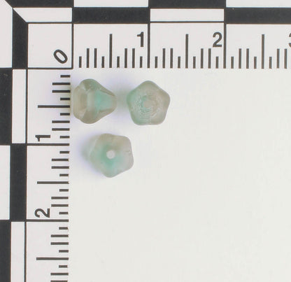 5x6mm Bell Flower - Green/Gray