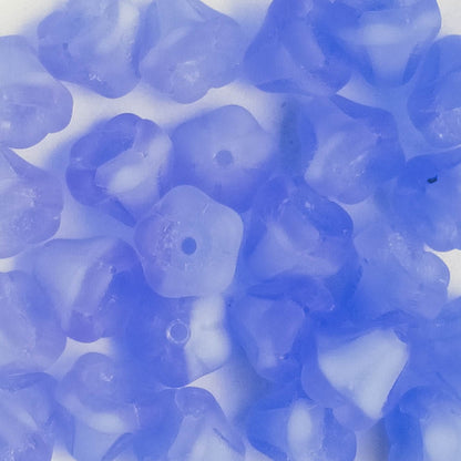 5x6mm Bell Flower - Blue