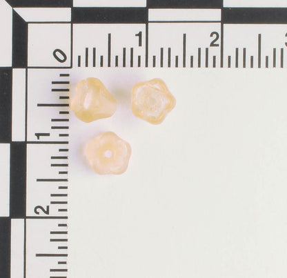 5x6mm Bell Flower - Apricot
