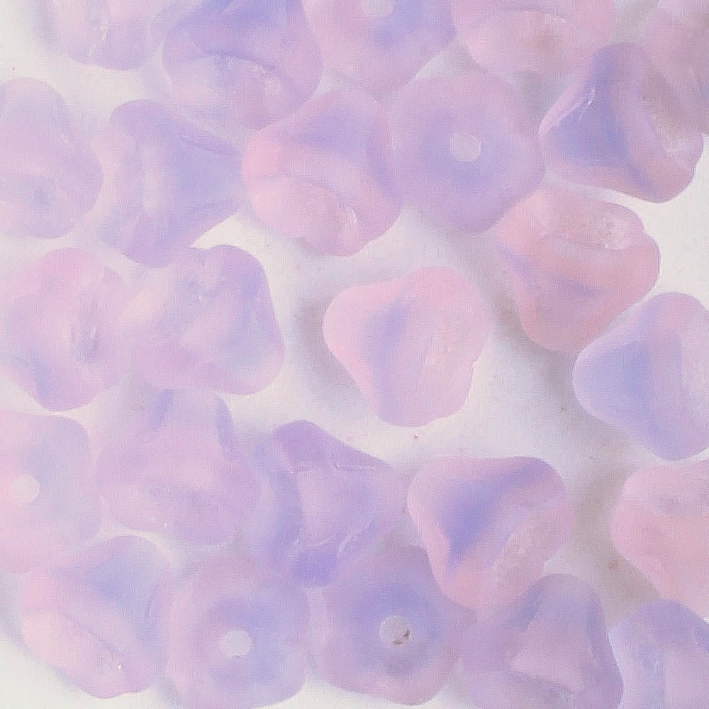 5x6mm Bell Flower - Pink/Blue