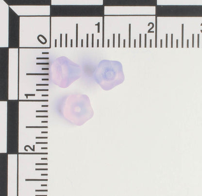 5x6mm Bell Flower - Pink/Blue