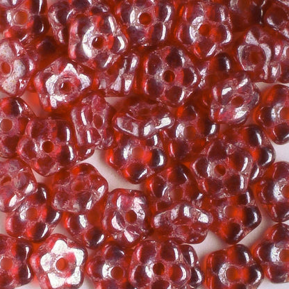 5mm Daisy Spacer- Red Luster