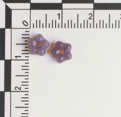 7mm Daisy Spacer- Milky Purple