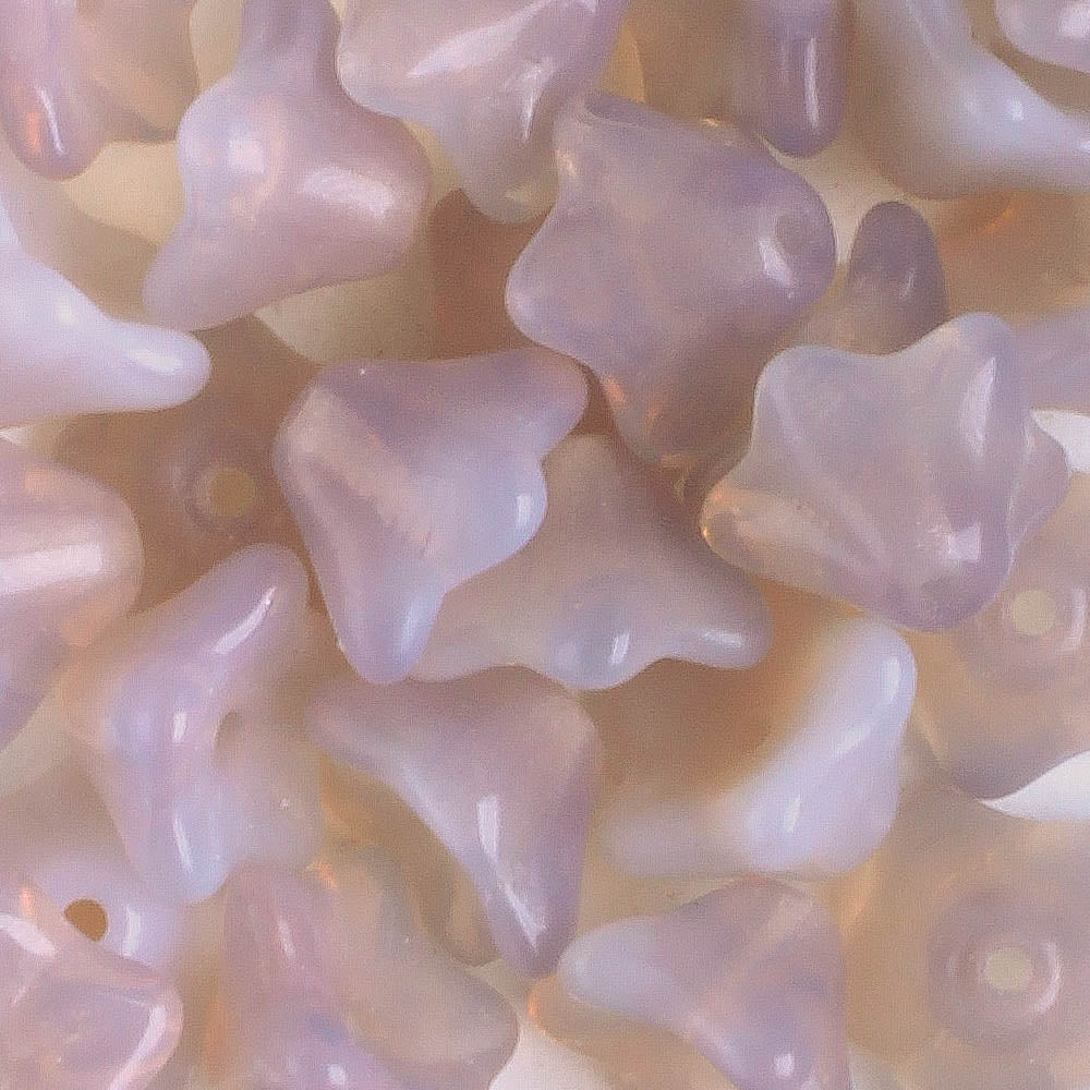 5x8mm Bell Flower - Light Milky Purple