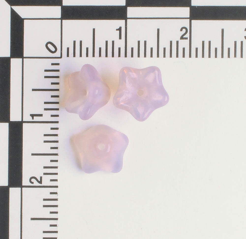 5x8mm Bell Flower - Light Milky Purple