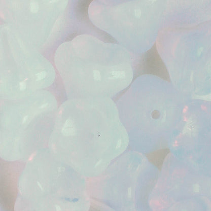 8x10mm Bell Flower - Milky White