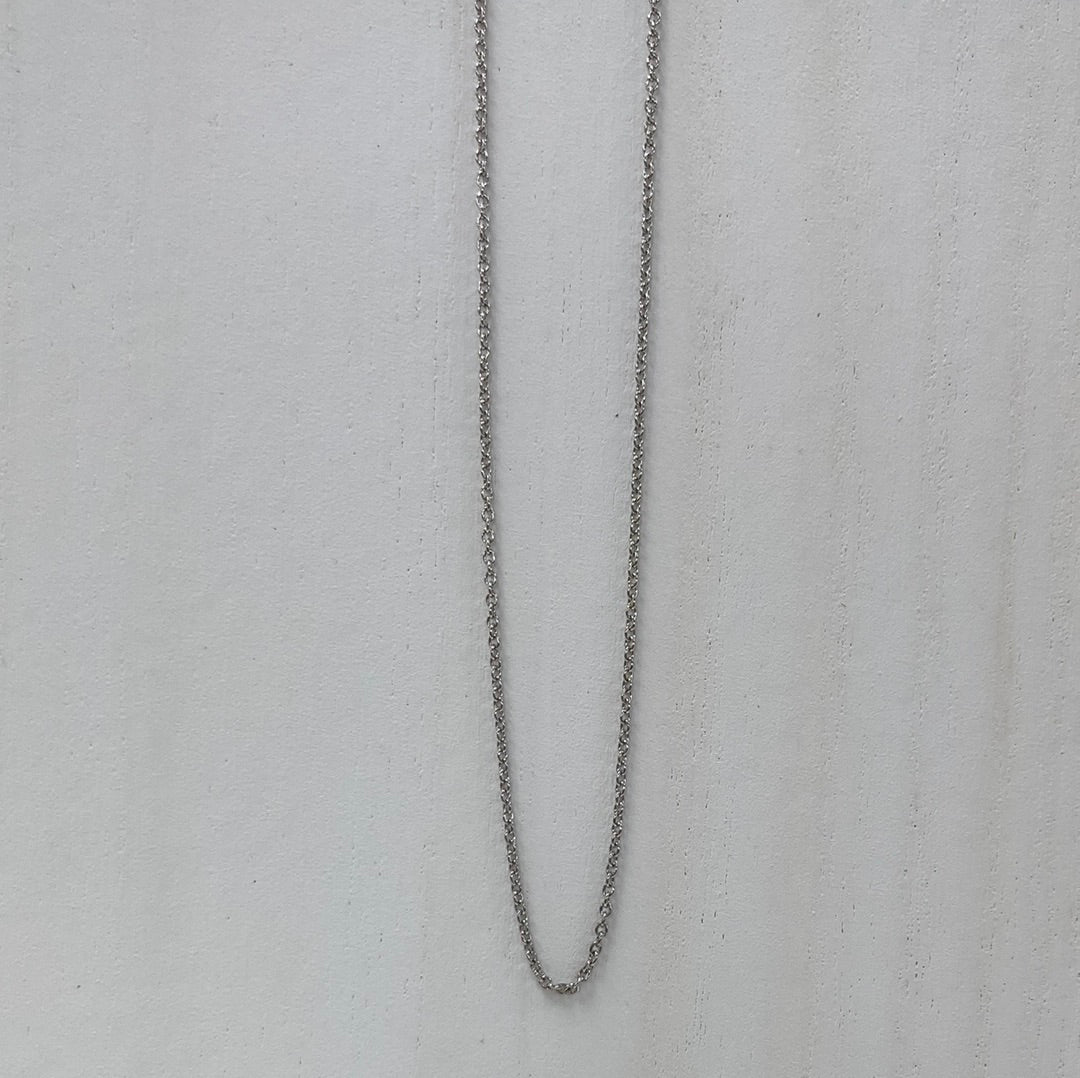 Silver Chain Necklace - 17.5" - qty 10