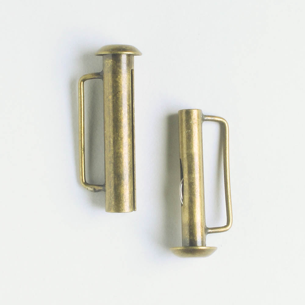 21mm Slide Clasp Brass