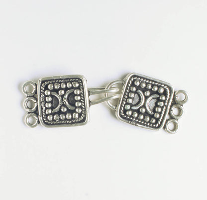 Hook and Eye Clasp 50x15mm