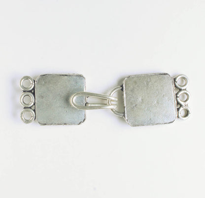 Hook and Eye Clasp 50x15mm