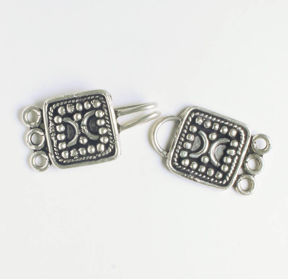 Hook and Eye Clasp 50x15mm
