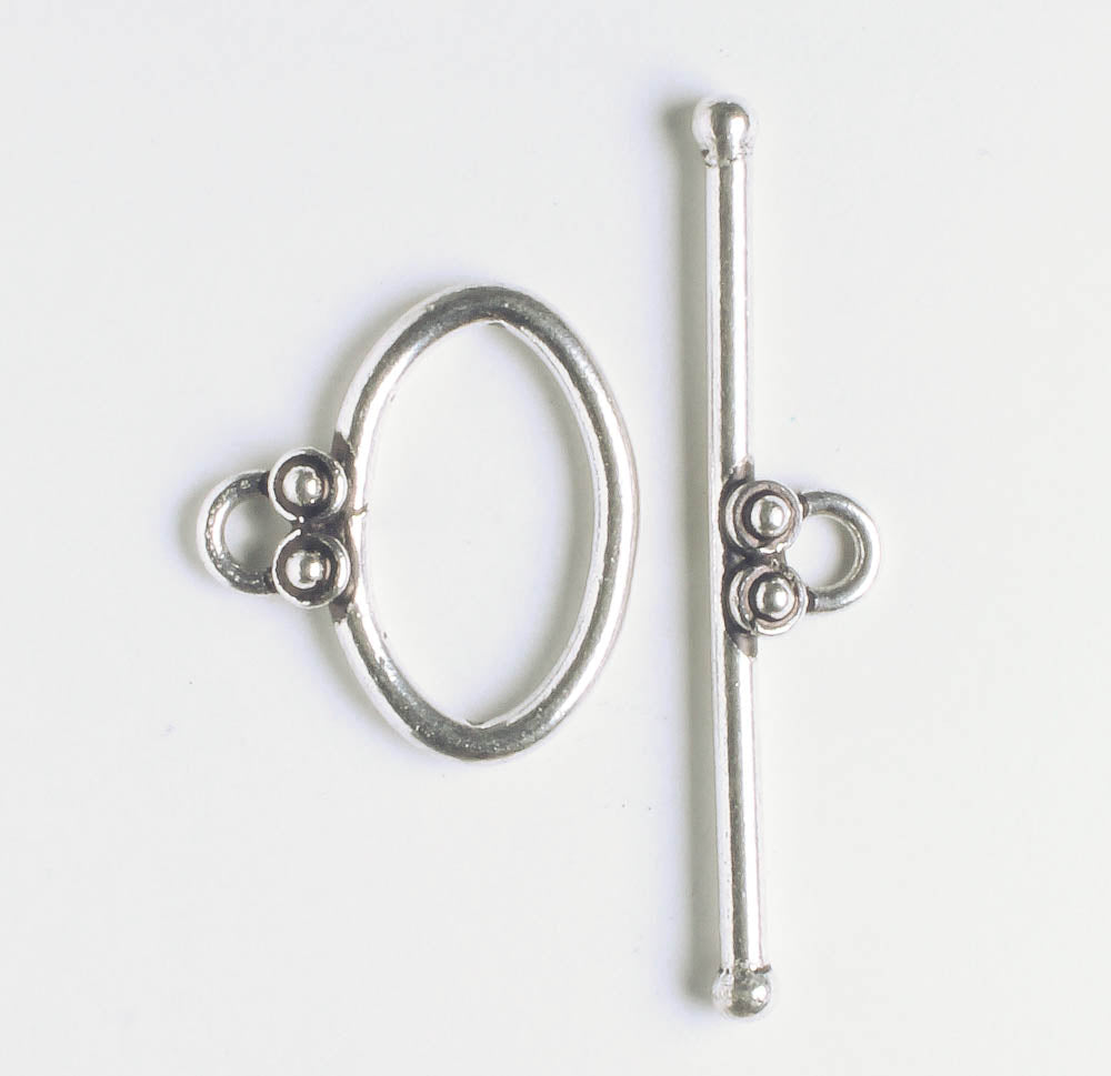 Toggle Clasp - Sterling