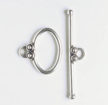 Toggle Clasp - Sterling