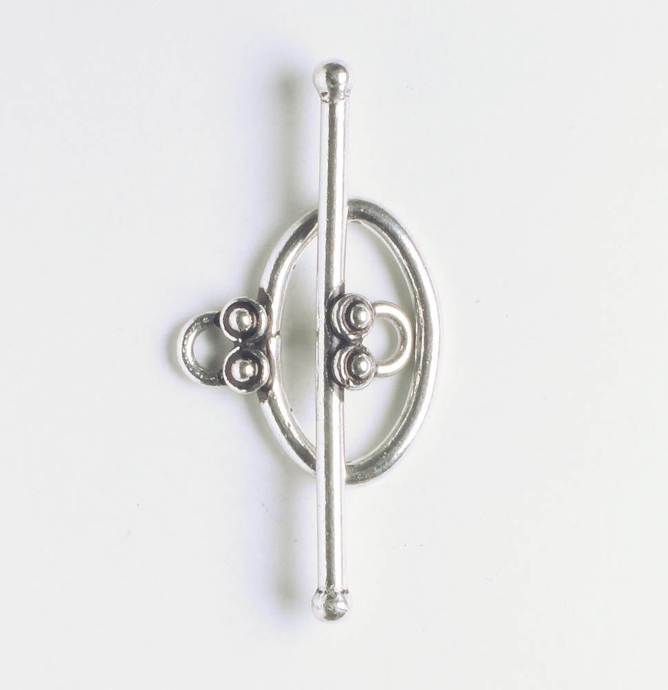 Toggle Clasp - Sterling