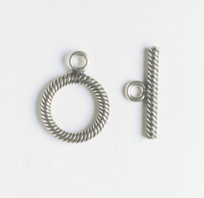 Toggle Clasp - Sterling